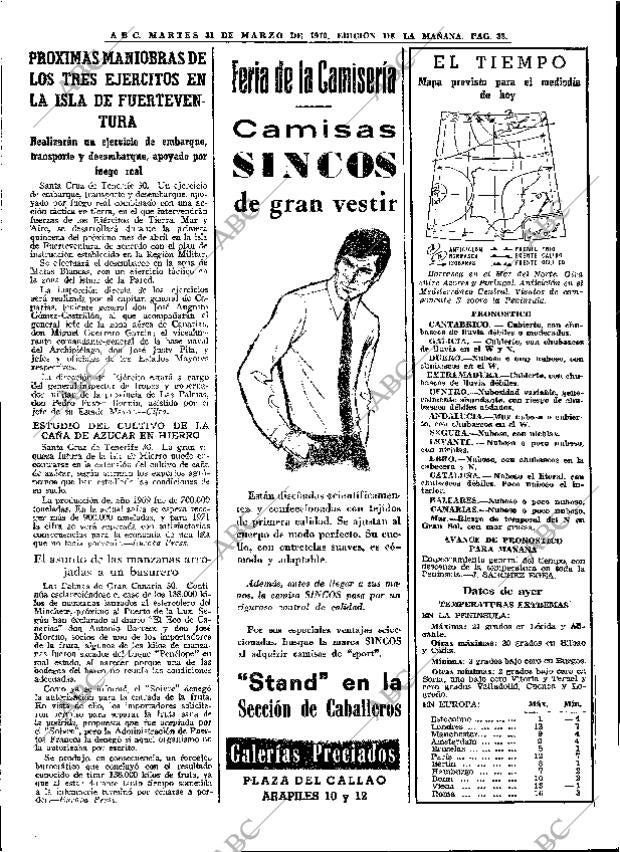 ABC MADRID 31-03-1970 página 32