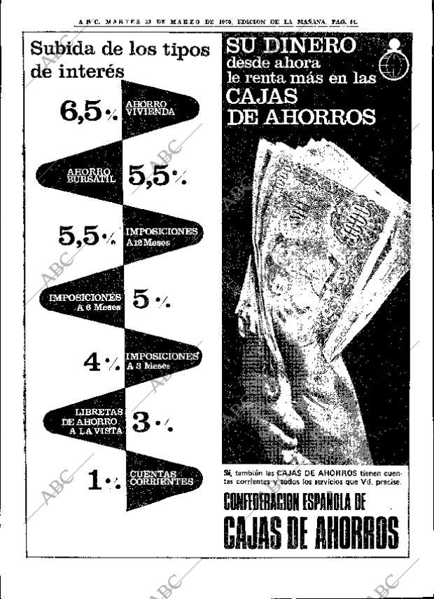 ABC MADRID 31-03-1970 página 44
