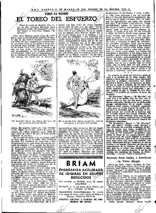 ABC MADRID 31-03-1970 página 55