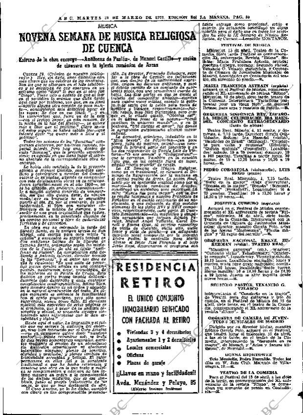 ABC MADRID 31-03-1970 página 59