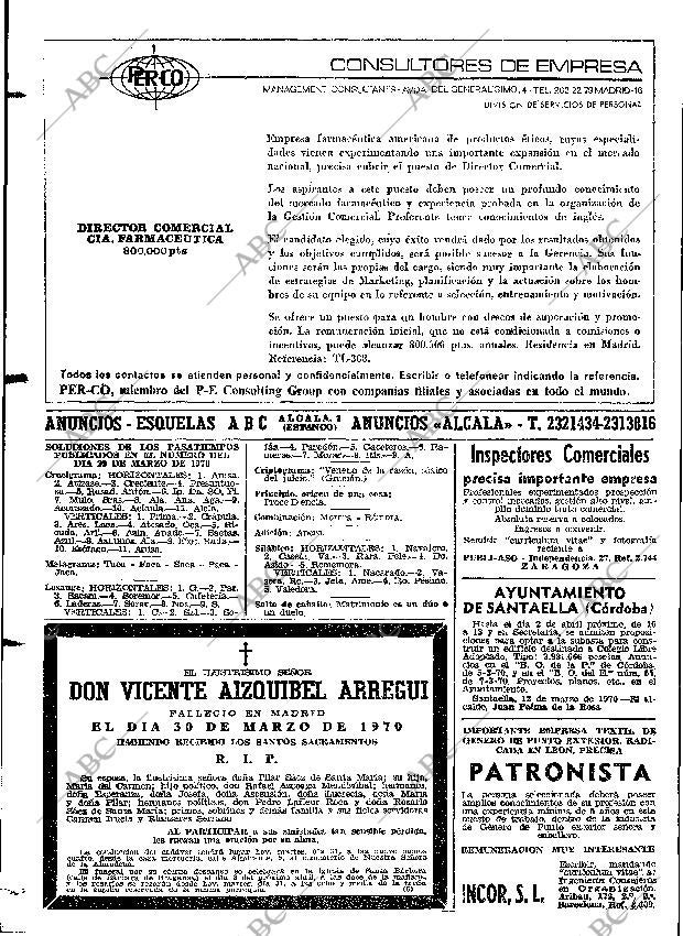 ABC MADRID 31-03-1970 página 90