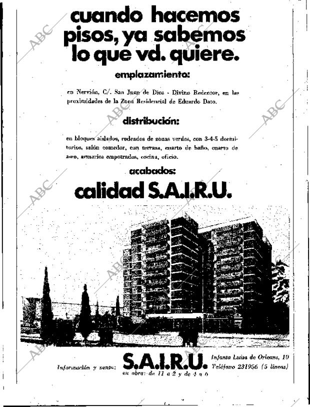 ABC SEVILLA 31-03-1970 página 23