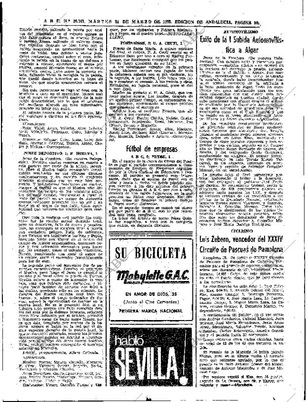 ABC SEVILLA 31-03-1970 página 59