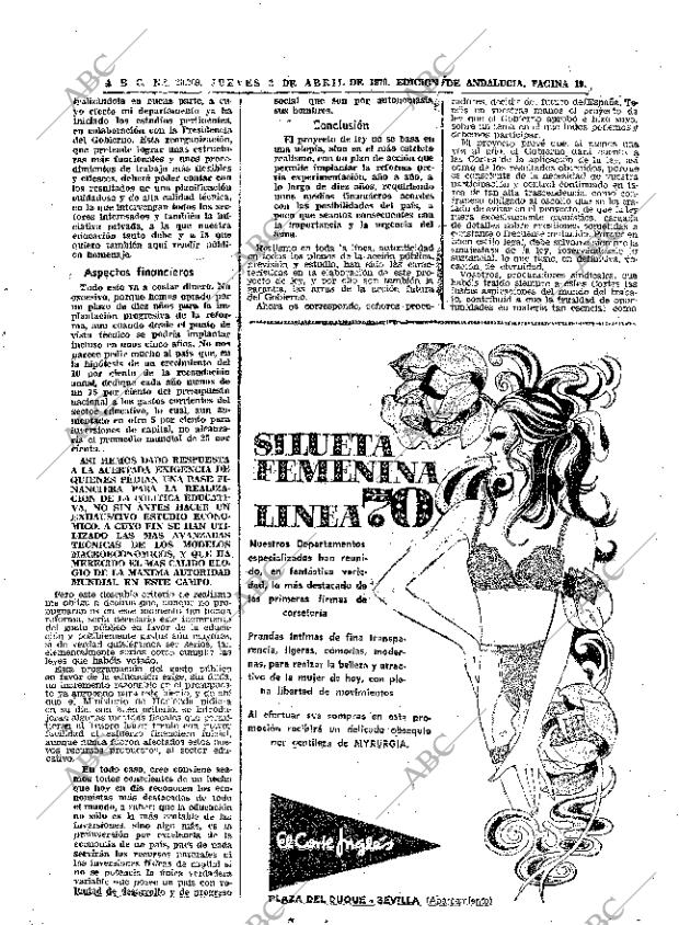 ABC SEVILLA 02-04-1970 página 19