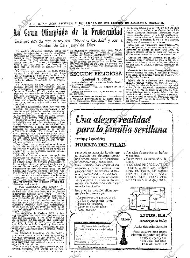 ABC SEVILLA 02-04-1970 página 41