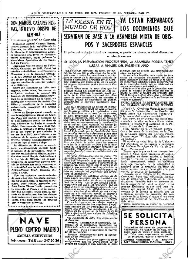 ABC MADRID 08-04-1970 página 37