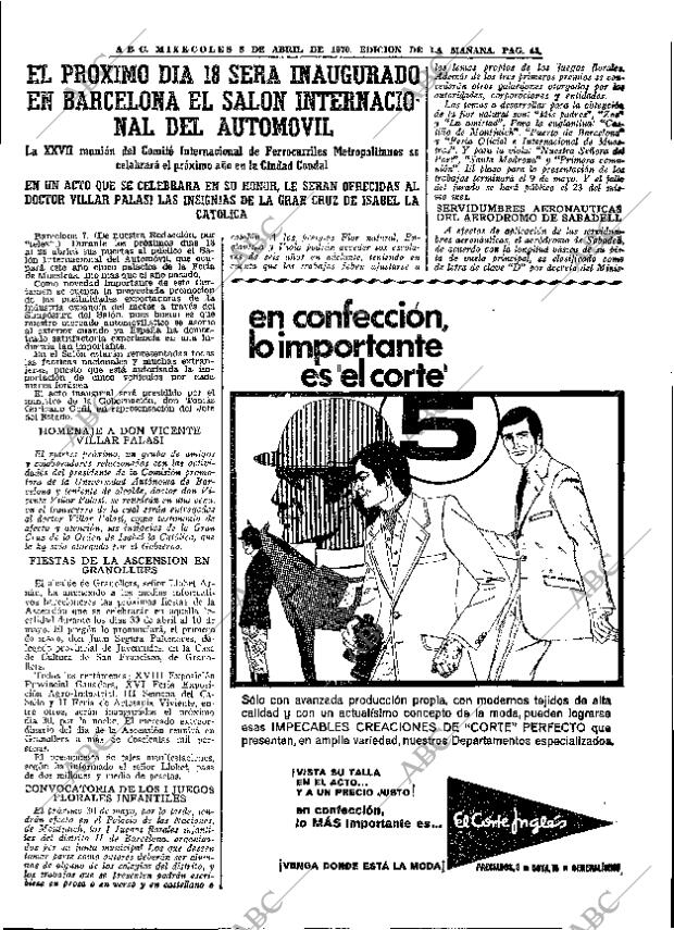 ABC MADRID 08-04-1970 página 45