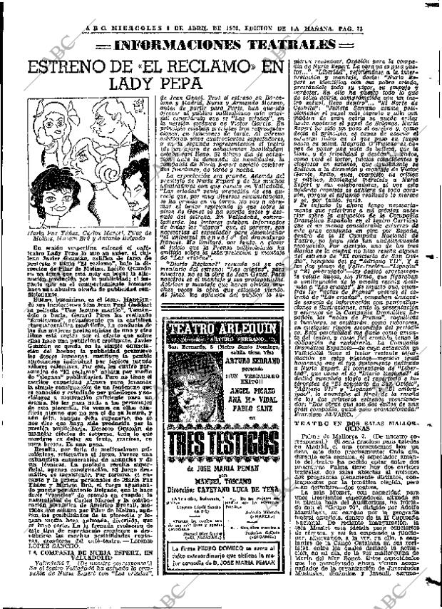 ABC MADRID 08-04-1970 página 73