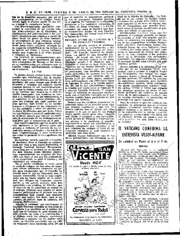 ABC SEVILLA 09-04-1970 página 38