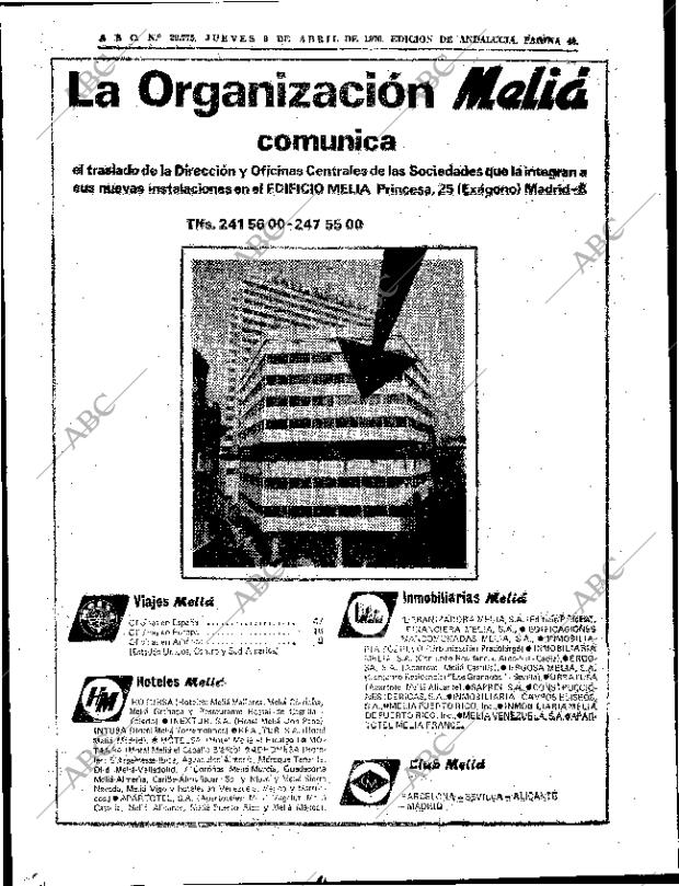ABC SEVILLA 09-04-1970 página 40