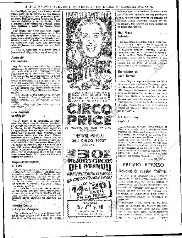 ABC SEVILLA 09-04-1970 página 42