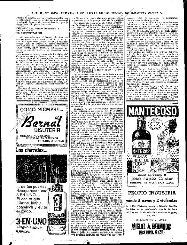 ABC SEVILLA 09-04-1970 página 50