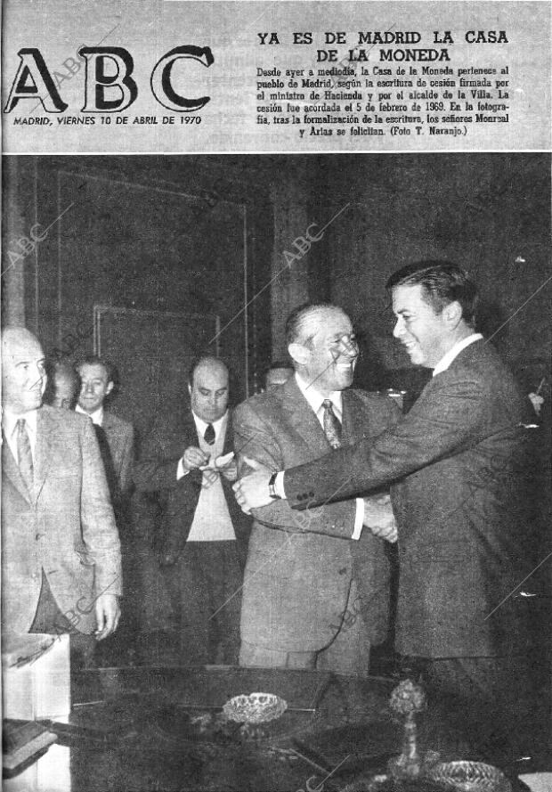 ABC MADRID 10-04-1970 página 1
