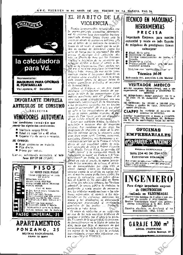 ABC MADRID 10-04-1970 página 34