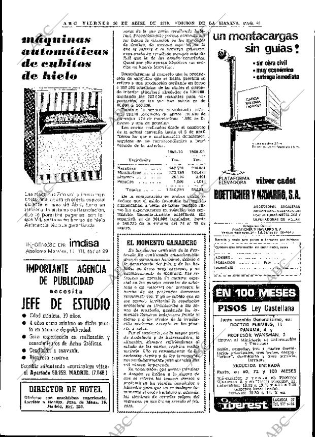 ABC MADRID 10-04-1970 página 60