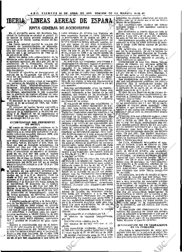 ABC MADRID 10-04-1970 página 66
