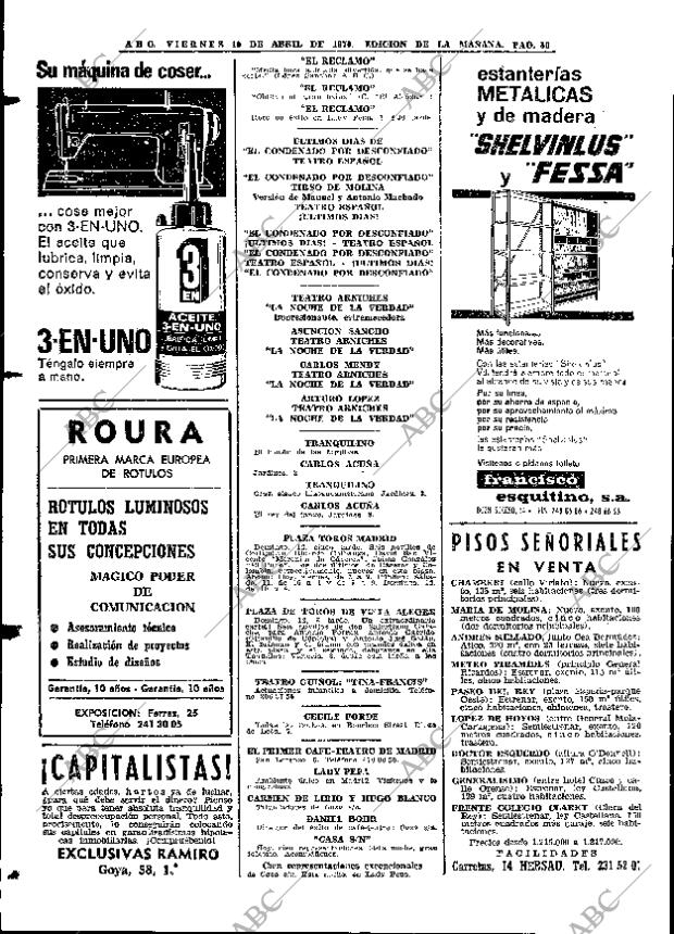 ABC MADRID 10-04-1970 página 80