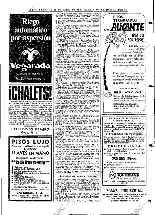ABC MADRID 10-04-1970 página 85