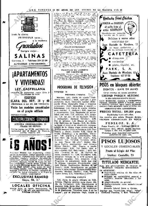 ABC MADRID 10-04-1970 página 86