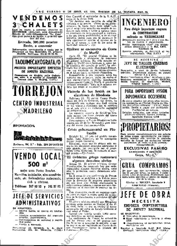 ABC MADRID 11-04-1970 página 32