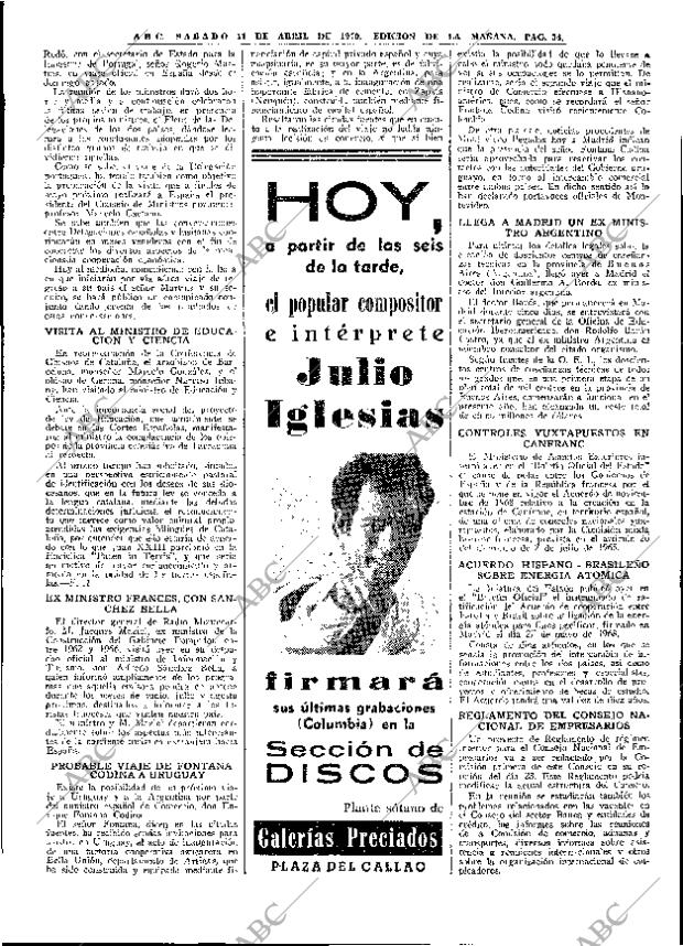 ABC MADRID 11-04-1970 página 34