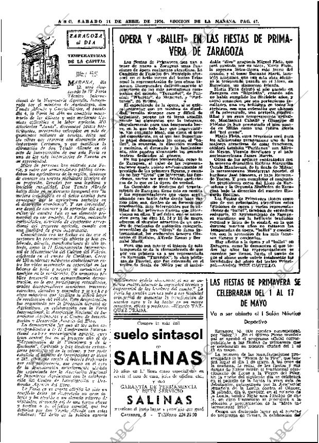 ABC MADRID 11-04-1970 página 47