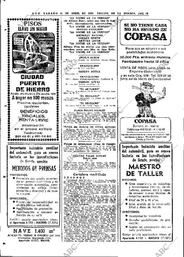 ABC MADRID 11-04-1970 página 86