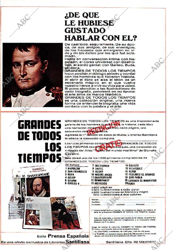 BLANCO Y NEGRO MADRID 11-04-1970 página 107