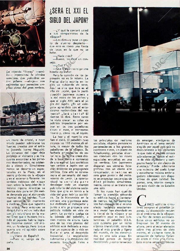 BLANCO Y NEGRO MADRID 11-04-1970 página 26