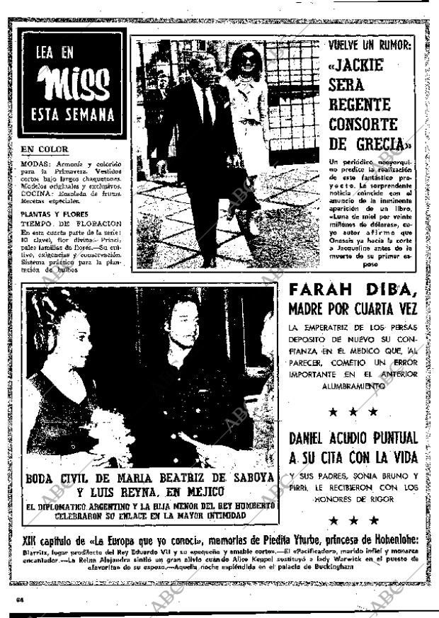 BLANCO Y NEGRO MADRID 11-04-1970 página 64