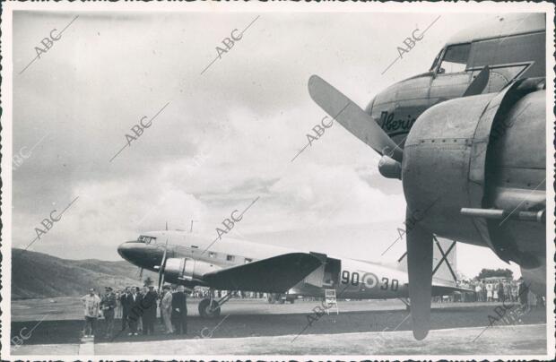 Inauguracion del aeropuerto de Buenavista - foto A. Benitez