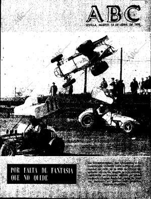 ABC SEVILLA 14-04-1970 página 1