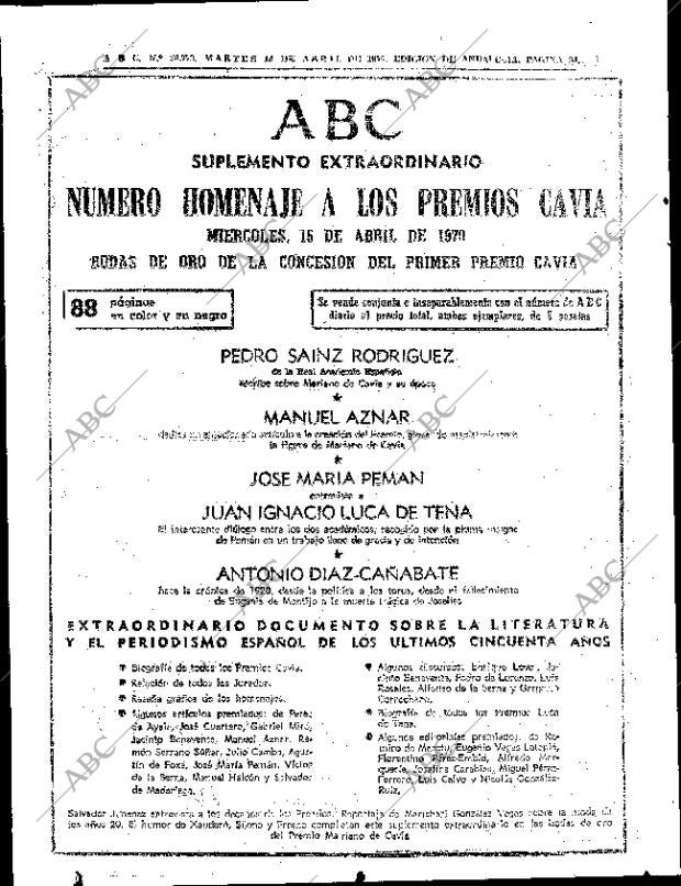 ABC SEVILLA 14-04-1970 página 32