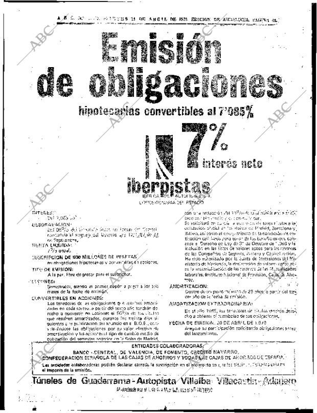 ABC SEVILLA 14-04-1970 página 42