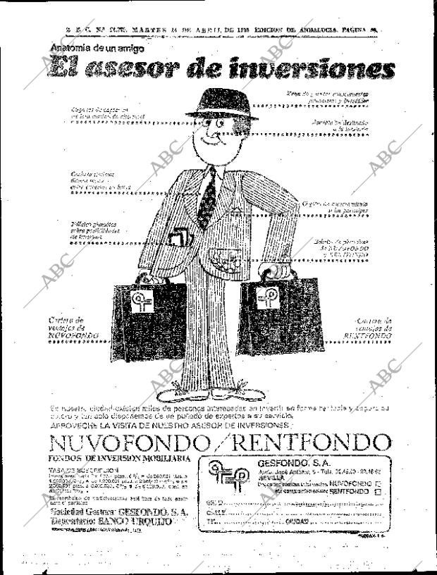 ABC SEVILLA 14-04-1970 página 44
