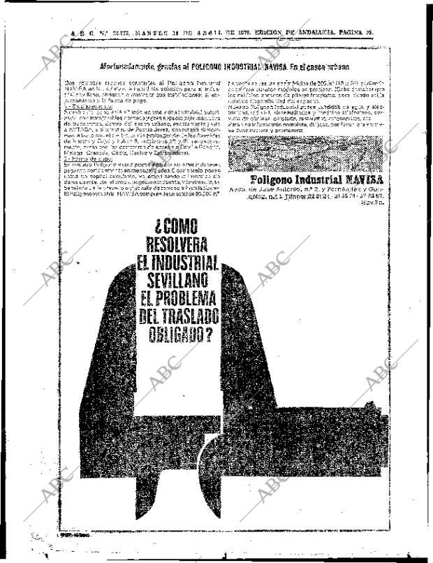 ABC SEVILLA 14-04-1970 página 50