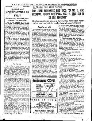 ABC SEVILLA 14-04-1970 página 51