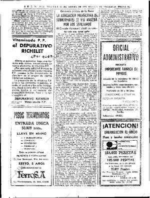 ABC SEVILLA 14-04-1970 página 54