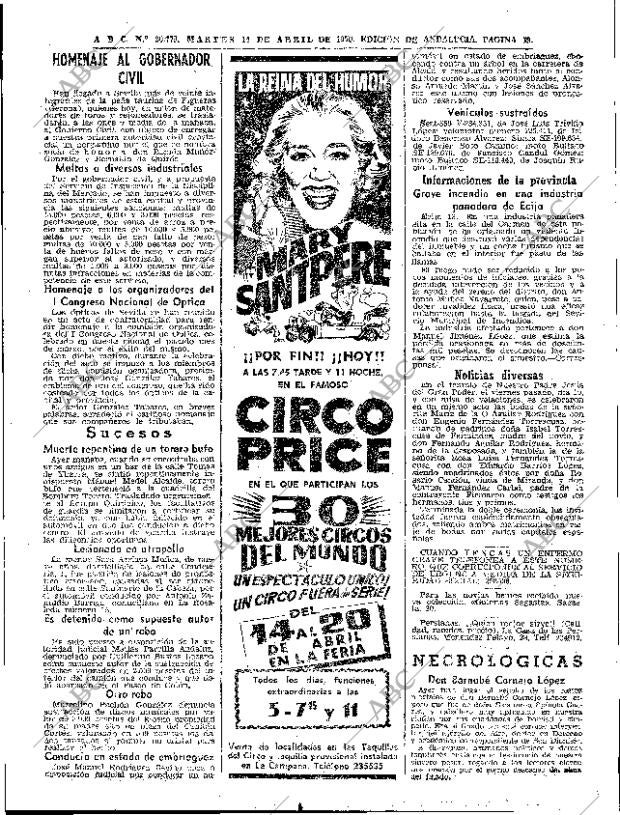 ABC SEVILLA 14-04-1970 página 57