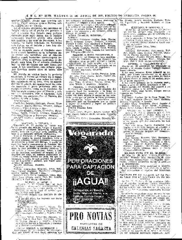 ABC SEVILLA 14-04-1970 página 64