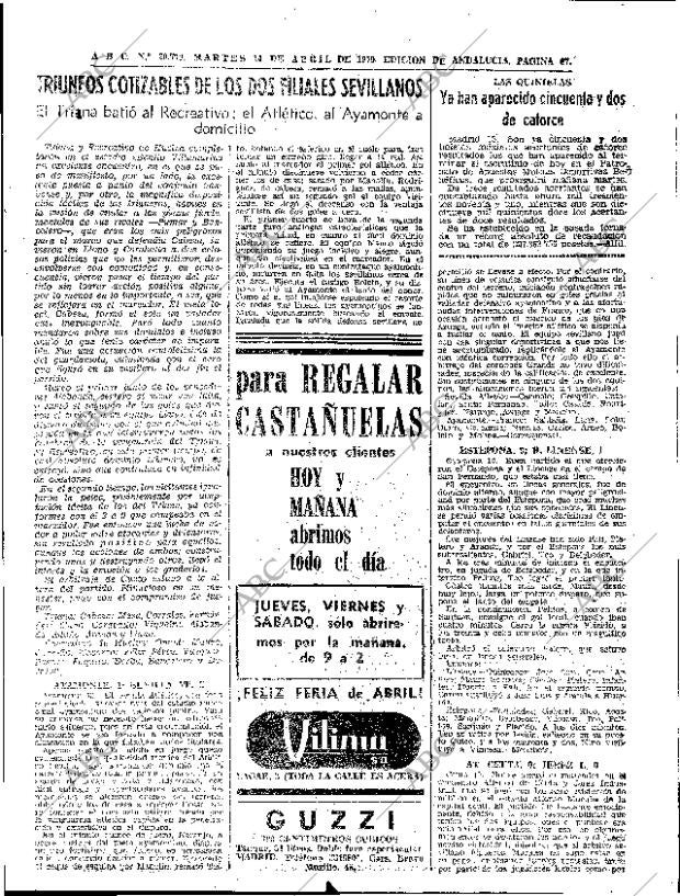 ABC SEVILLA 14-04-1970 página 65