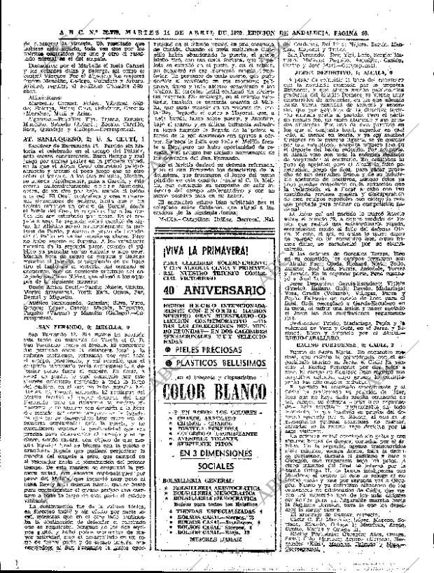 ABC SEVILLA 14-04-1970 página 67
