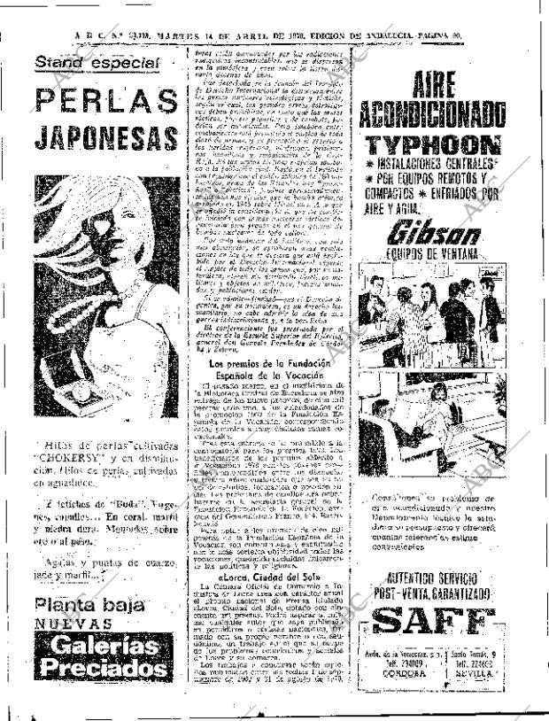 ABC SEVILLA 14-04-1970 página 88