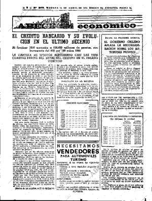 ABC SEVILLA 14-04-1970 página 89