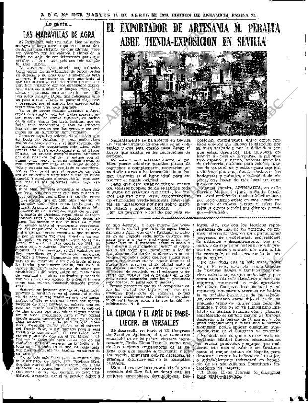 ABC SEVILLA 14-04-1970 página 93