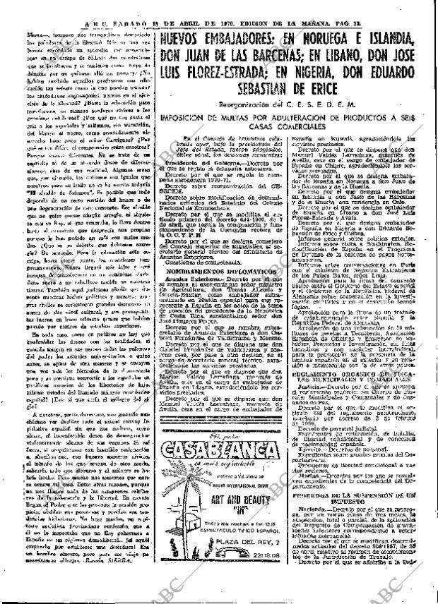 ABC MADRID 18-04-1970 página 35