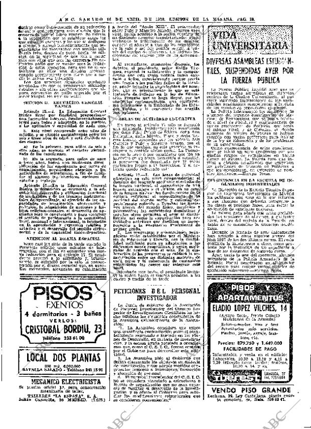 ABC MADRID 18-04-1970 página 38