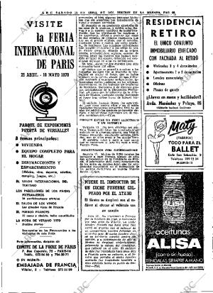 ABC MADRID 18-04-1970 página 48