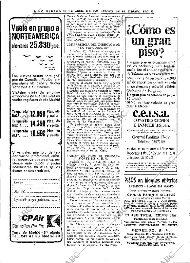 ABC MADRID 18-04-1970 página 58