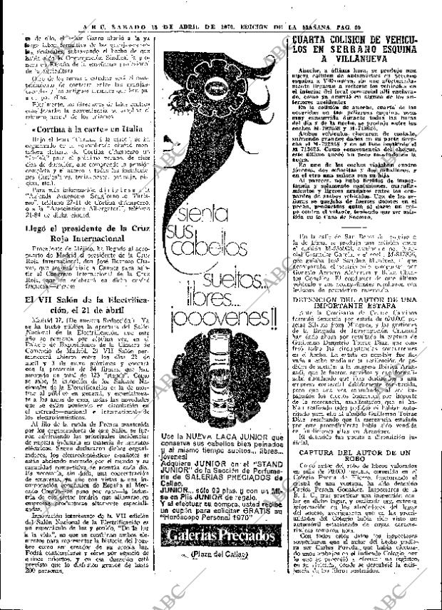 ABC MADRID 18-04-1970 página 60